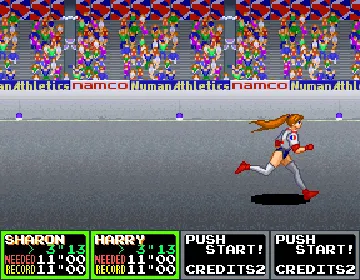 Numan Athletics (Japan) screen shot game playing